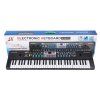 172558 4 detsky keyboard cerny s mikrofonem