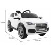Elektromos kisautó Audi Q5 fehér