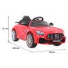 Mercedes AMG GT R elektromos kisautó, piros