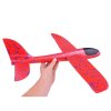 Polystyrénové házecí letadlo 47 cm červené3