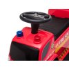 Elektrické vozítko hasičské auto se zvukovými efekty červené07
