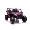 Elektrické autíčko Buggy UTV 24V 4x200W růžové2