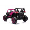 Elektrické autíčko Buggy UTV 24V 4x200W růžové7