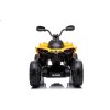 Dětská elektrická čtyřkolka Can Am Renegade 180W 4x4 žlutá08