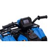 Dětská elektrická čtyřkolka ATV modrá20