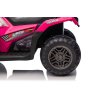 Dětská elektrická čtyřkolka ATV růžová27