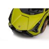 Dětské odrážedlo auto s vodící tyčí Lamborghini Sian zelené12