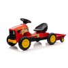 Šlapací traktor G206 červený02