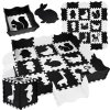 Pěnové puzzle zvířata podložka07