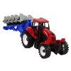 198897 2 traktor s pluhem farma cerveny