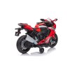 Honda CBR 1000RR elektromos autó piros színben