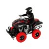 Elektromos quad autó nehéz terepre + sofőr 1:18