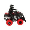 Elektromos quad autó nehéz terepre + sofőr 1:18