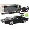 Elektromos autó R/C Dodge Charger 1:16 fekete