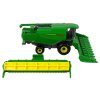 Elektromos játék Farmer's betakarítógép zöld sárga felépítménnyel