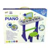 Elektromos zongora billentyűzet gyerekeknek Kék kotta USB