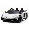 Elektrické autíčko Lamborghini Aventador SV Strong 200W 24V bílé2