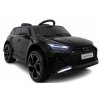 Audi RS6 GT elektromos autó fekete EVA kerekekkel és műbőrrel, távirányítóval