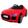 Cabrio B4 elektromos autó piros színben bőrrel és 2,4G távirányítóval