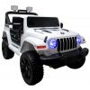 Nagy fehér Jeep X10 2 motorral és ringató funkcióval