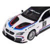 Autó fém modell sport BMW M6 GT3 méretarányú 1:32 fényhangzás