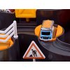 Mechanikus pálya játékautókhoz, elektromos építőipari játékautó ZA3179