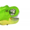 Dinoszaurusz maszk állítható pánttal, fényekkel és hangokkal, zöld