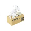 Cashbox Dog Eating Coins Money White