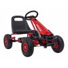 Dětská šlapací motokára AIR PerHour červená09
