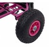 Dětská šlapací motokára AIR PerHour růžová16