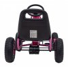 Dětská šlapací motokára AIR PerHour růžová08