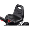Pedálos gokart gyerekeknek, nagy felfújható kerekekkel, zöld sebességgel, fékkel, nagyszerű ajándék