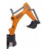 Dětský elektrický bagr 2v1 JCB žlutý16