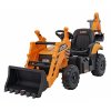 Dětský elektrický bagr 2v1 JCB žlutý01