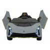 Dětské elektrické autíčko Lamborghini Invencible šedé03