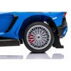 Dětské odrážedlo auto s vodící tyčí Lamborghini Aventador SV modré12