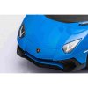 Dětské odrážedlo auto s vodící tyčí Lamborghini Aventador SV modré07