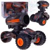 Kaskadérské auto na dálkové ovládání s bublifukem oranžové01
