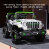 Elektrické autíčko Terrain 4x4 šedé2