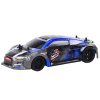 Távirányítós RC Car 1:18 gumikerekek drift kék