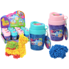211042 squishy kulicky z polystyrenu v kelimku modra