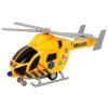 Sárga mentőhelikopter hangokkal és fényekkel, rotorral
