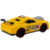 Versenyautó fényekkel és hangokkal nyitó motor sárga