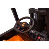 Gyermek elektromos targonca JCB sárga