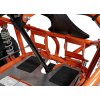 Dětská benzínová motokára MUD MONSTER oranžová11