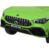 Gyermek elektromos autó Mercedes AMG CLA 45s zöld