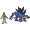 Jurassic World Imaginext Set Stegosaurus és Dr. Grant
