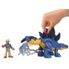 Jurassic World Imaginext Set Stegosaurus és Dr. Grant