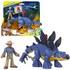 Jurassic World Imaginext Set Stegosaurus és Dr. Grant