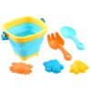 Fürdőkészlet homokos vödörrel és formákkal